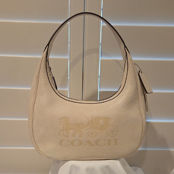 Coach Handbags - EUC - Coach Carmen Shoulder Bag - Chalk Color (With Original Price Tag)